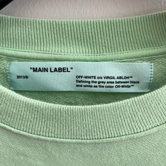 Off-White Sweatshirt RUN FOR THE ROSES. - Picture 7 of 9